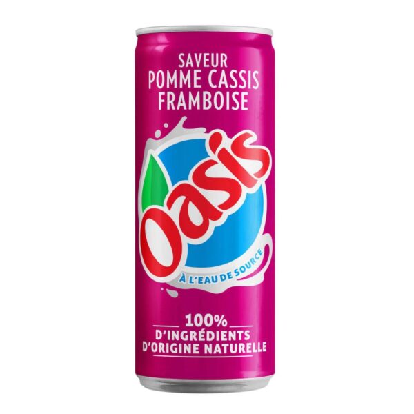 Canette Oasis fruits rouges 33cl