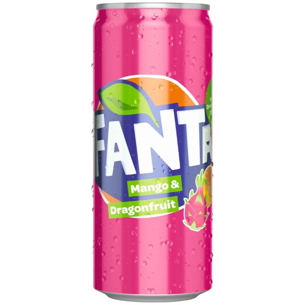 Canette Fanta fruit du dragon 33cl